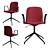 Cavatina Office Chair Set - Stylish and Ergonomic 3D model small image 3