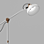 Modern Ikea Ranarp Floor Lamp: Rigged & Realistic 3D model small image 2