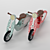 Little Dutch Kids Scooter 3D model small image 2