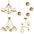 Modern Chandeliers Collection 3D model small image 1