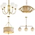 Modern Chandelier Collection 3D model small image 1