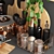 Cooper Kitchen Set - Complete Your Culinary Experience 3D model small image 2