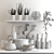 Cooper Kitchen Set - Complete Your Culinary Experience 3D model small image 5