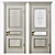 Elegant Vienna Door Collection 3D model small image 1