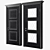 Elegant Triest Classic Doors 3D model small image 2