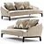 Luxurious Ligne Roset Sintra Sofa 3D model small image 1