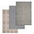 High-Quality Carpet Set 3D model small image 1