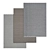 Versatile Set of 3 High-Quality Carpets 3D model small image 1