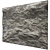 Natural Stone Wall 3000x4000mm 3D model small image 3