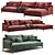 Poliform Bellport: Exquisite Comfort in Every Corner 3D model small image 1