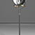 Elegant Saigata Floor Lamp 3D model small image 1