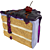 Jammy Delight: Heavenly Cake Bite 3D model small image 2