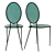 French Novani Chairs in Mint and Pink Colors 3D model small image 2