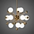 The Space Chandelier: Modern Elegance for Every Room 3D model small image 4