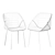 4union Chair: Stylish and Comfortable 3D model small image 2