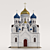 Transfiguration Cathedral. Monastery of St. Nicholas 3D model small image 5