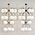 Elegant Murano Glass Chandelier 3D model small image 1