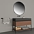 Elegant Elen Bathroom Furniture 3D model small image 1