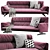 Elegant Poltrona Frau Antohn Sofa 3D model small image 2