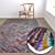 Versatile Carpet Set - High-Quality Textures 3D model small image 5