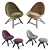 Mini Jo: Compact Chair for Modern Spaces 3D model small image 1