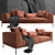 Modern Vision Furman Sofa 3D model small image 1