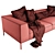 Modern Vision Furman Sofa 3D model small image 5