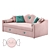 Lily Kids Sofa: Comfortable & Stylish 3D model small image 1