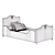 Iriska Baby Bed Melissa: Superior Quality & Stylish Design 3D model small image 3