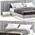 Modern 3D Bed Design | V-ray | 3dsmax2014 3D model small image 2