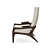 Luxurious HighBack Chairs - Craft Associates 3D model small image 2