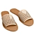 Eco-Woven Vegan Rattan Slides 3D model small image 1