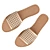 Eco-Woven Vegan Rattan Slides 3D model small image 2