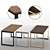 Sleek IKEA Executive Desk 3D model small image 1
