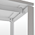 Sleek IKEA Executive Desk 3D model small image 7