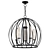 Elegant 5-Light Globe Chandelier 3D model small image 1