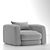  Modern Divan Sofa: Stylish and Comfortable 3D model small image 2