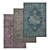 Luxury Carpet Set: High-Quality Textures For Versatile Use 3D model small image 1