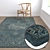 Luxury Carpet Set: High-Quality Textures For Versatile Use 3D model small image 5