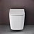 Ceramica Nova X-Cube Wall-Hung Toilet 3D model small image 2