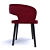 Fameg B-1523: Stylish & Compact Seating 3D model small image 3