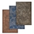 High-Quality Carpet Set 3D model small image 1