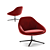 Elevate Your Comfort: The Cove Lounge Chair 3D model small image 1