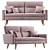 Etap Sofa Kinga 3-Seater Sofa 3D model small image 1