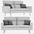 Etap Sofa Kinga 3-Seater Sofa 3D model small image 2
