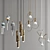 Modern Pendant Lighting Set 3D model small image 2