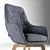 Elegant Dot2 Gala Chair 3D model small image 2