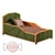 Morgan Children's Bed: Stylish and Functional 3D model small image 1