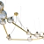 Celestial Capricorn Chandelier: Timeless Elegance 3D model small image 1