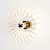 Golden Spider Wall Light 3D model small image 1